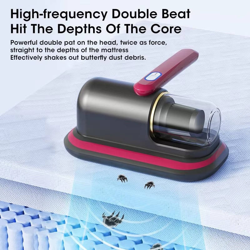 Cordless UV Light Mattress & Sofa Vacuum with Pulsating Head - Powerful, Portable Cleaning Solution