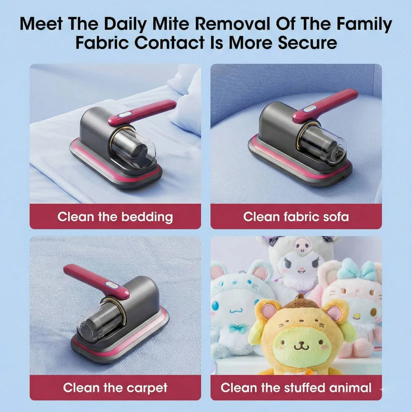 Cordless UV Light Mattress & Sofa Vacuum with Pulsating Head - Powerful, Portable Cleaning Solution