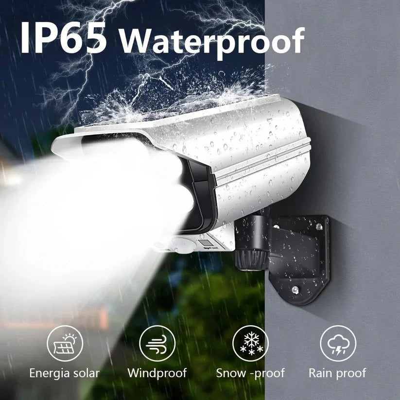 77 LED Solar Outdoor Floodlight with Motion Sensor - 3 Adjustable Lighting Modes for Security & Landscape Illumination