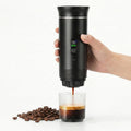 Portable 20 Bar Espresso Machine - Versatile for Capsule & Ground Coffee - Compact & Travel-Friendly