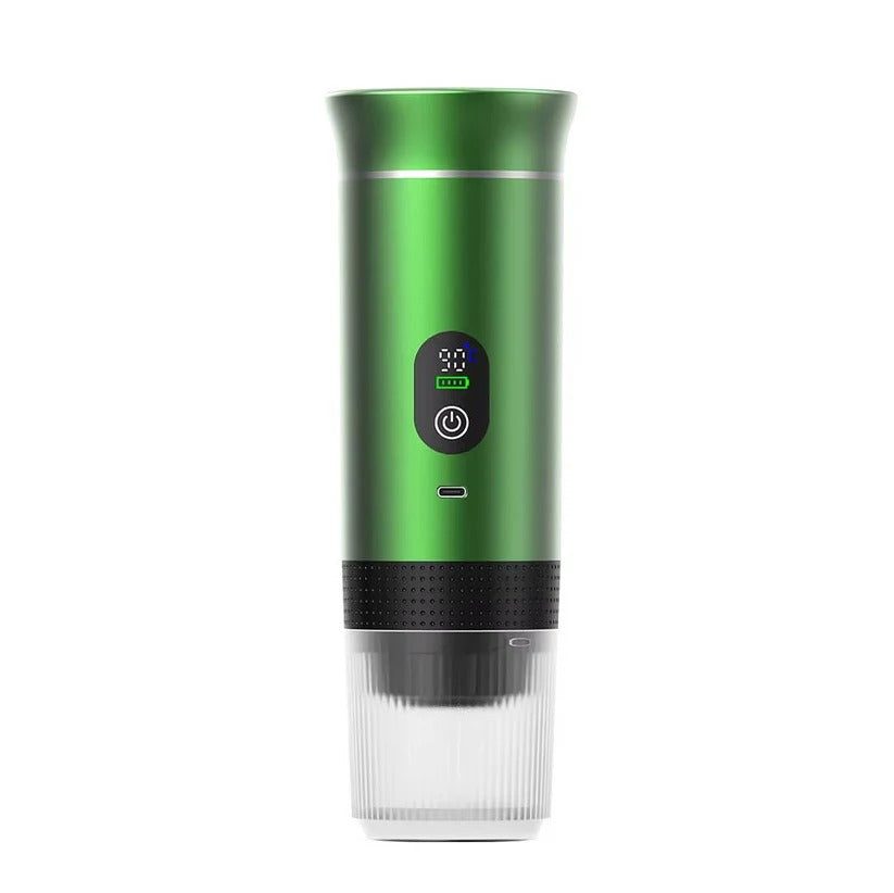 Portable 20 Bar Espresso Machine - Versatile for Capsule & Ground Coffee - Compact & Travel-Friendly