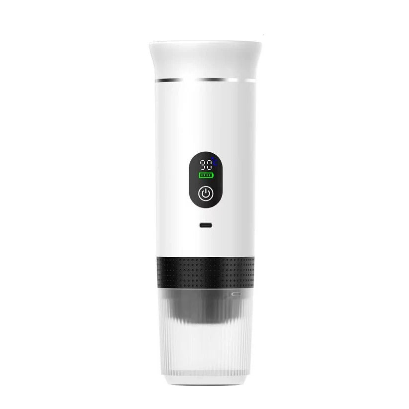 Portable 20 Bar Espresso Machine - Versatile for Capsule & Ground Coffee - Compact & Travel-Friendly