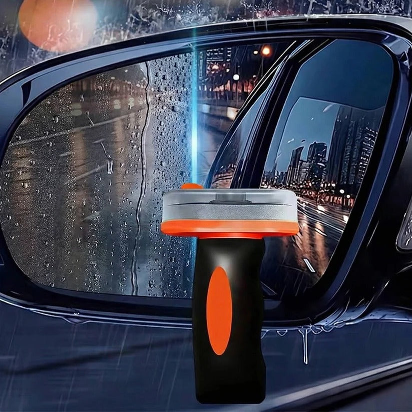 Premium Windshield Glass Cleaner with Integrated Brush Head for Streak-Free Shine