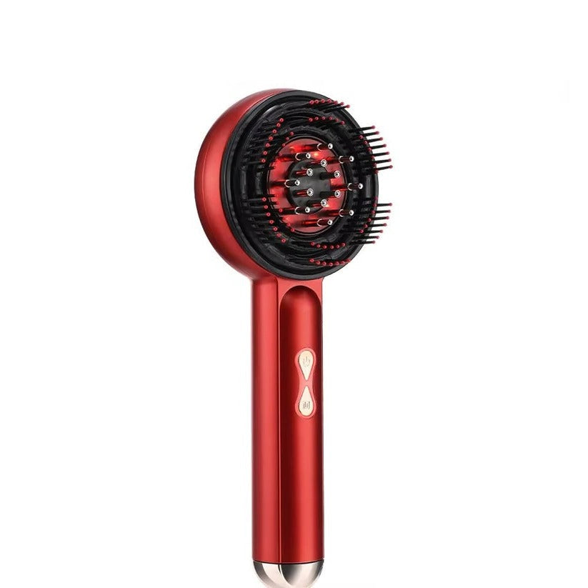 Red Light Scalp Massage Brush for Enhanced Hair Growth & Scalp Health