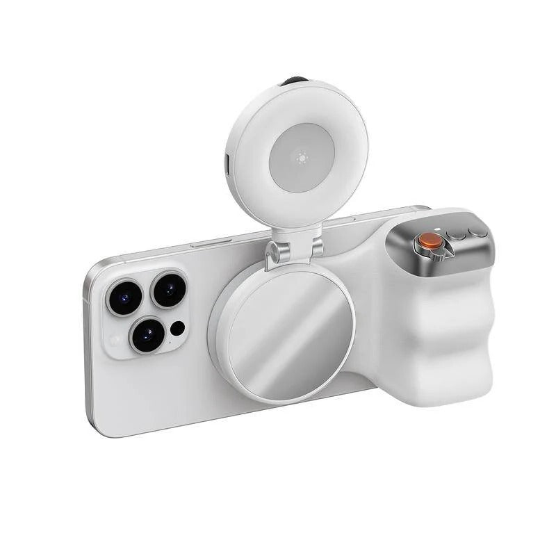 Magnetic Phone Camera Grip with Remote Control & Tripod Mount - Perfect for Photography & Vlogging