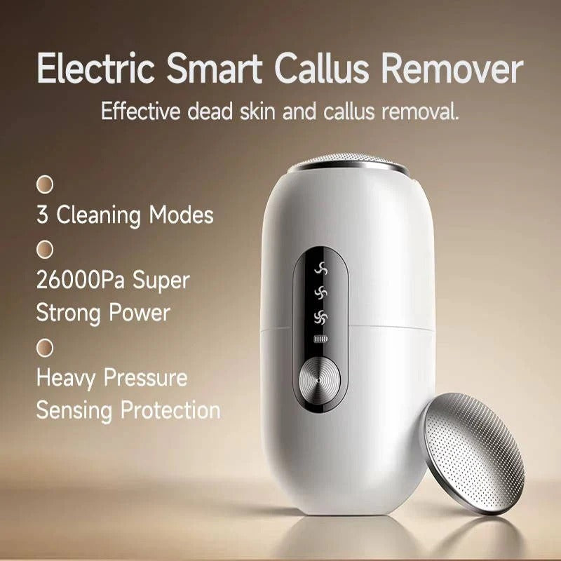 Rechargeable Electric Foot File with Adjustable Speed - Professional Callus Remover for Smooth Feet