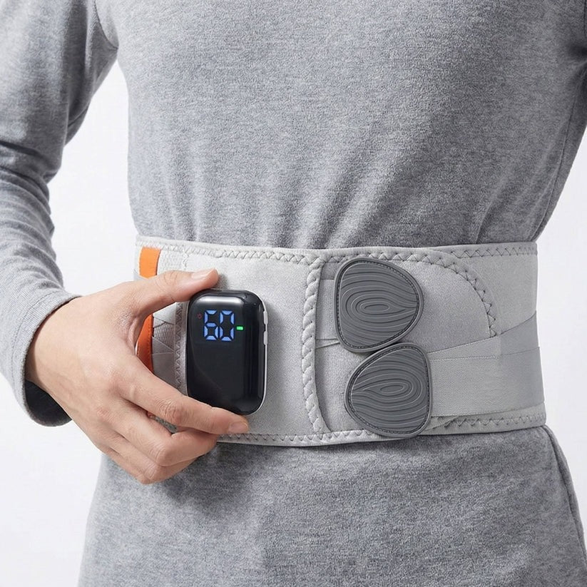 Adjustable Lumbar Support Back Brace for Lower Back Pain Relief - Ergonomic Design for Comfort & Stability