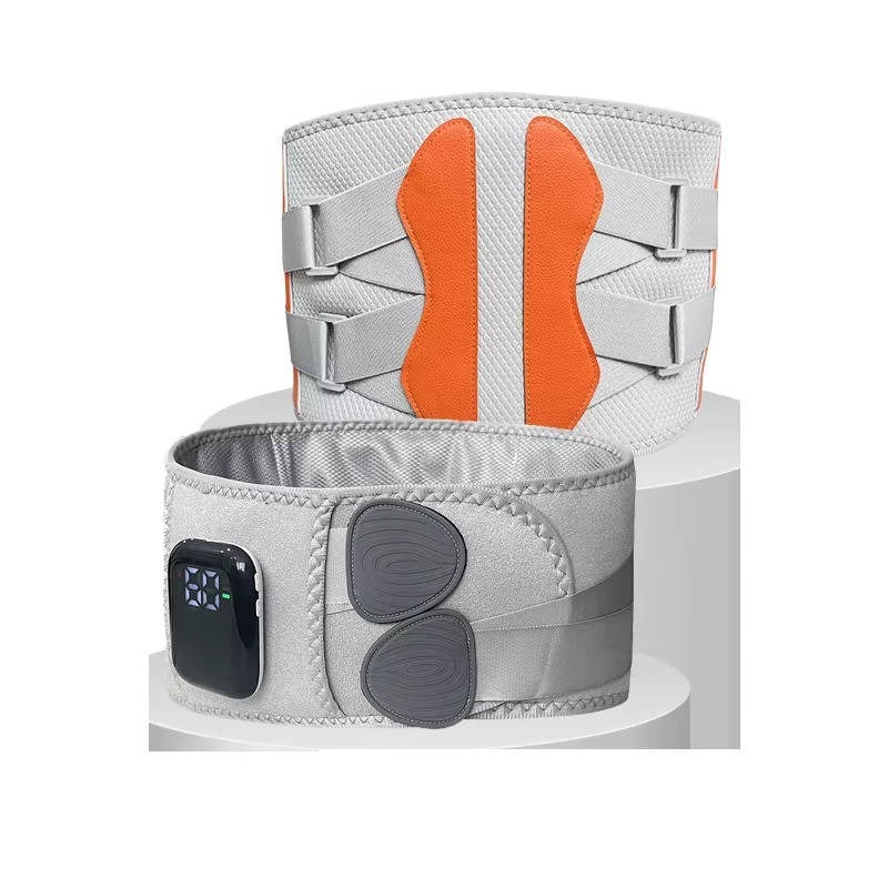Adjustable Lumbar Support Back Brace for Lower Back Pain Relief - Ergonomic Design for Comfort & Stability