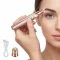 Women's LED Facial Hair Epilator & Eyebrow Shaver – Painless Hair Removal Tool for Smooth Skin