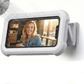360-Degree Rotating Wall Mount Bathroom Phone Holder for Smartphones up to 6.8 Inches - Perfect for Hands-Free Use