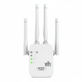 Dual Band Wi-Fi Range Extender with 4 High-Gain Antennas & Ethernet Port - Ultimate Whole Home Coverage Solution