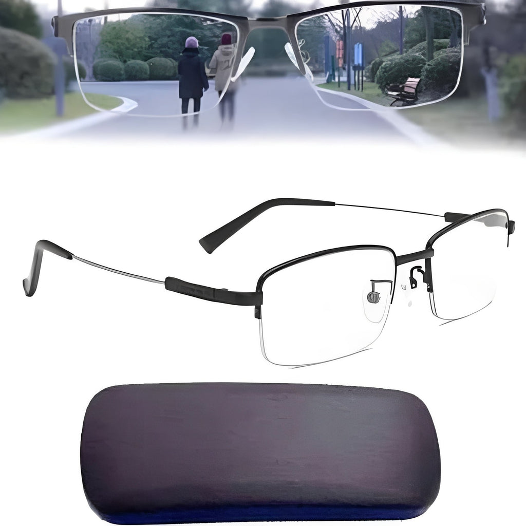 UV400 Photochromic Multifocal Progressive Reading Glasses - Stylish & Versatile Vision Solution