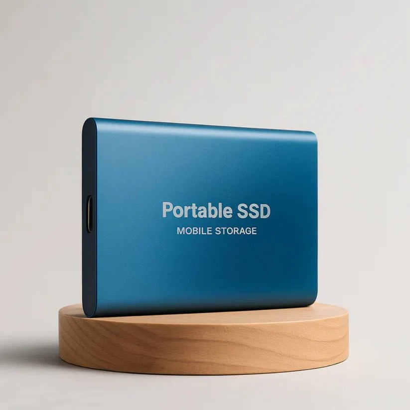 High-Speed USB-C Portable External SSD - Compatible with PC, Mac & Console | Fast Data Transfer & Compact Design