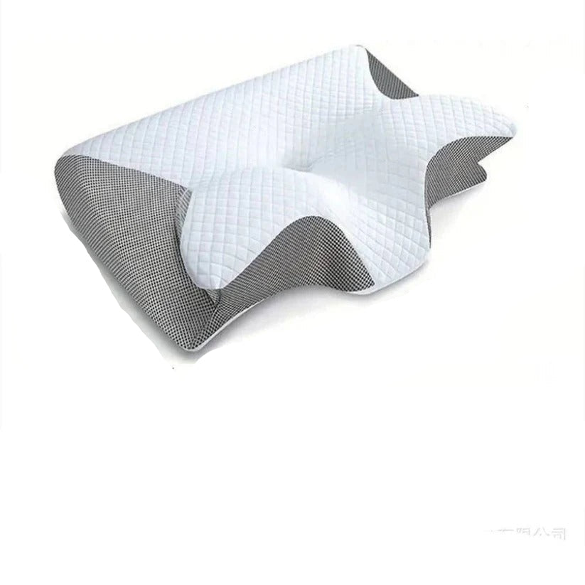 Orthopedic Ergonomic Memory Foam Neck Support Pillow for Ultimate Comfort & Restful Sleep