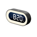 Dimmable LED Bedside Clock with Music Alarm, Adjustable Night Light & Digital Display - Perfect for Bedrooms