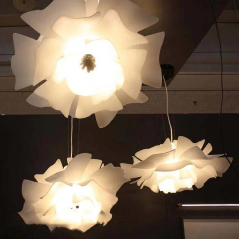 Adjustable Dimmable Flower Pendant Ceiling Light - Elegant Lighting Fixture for Living Room & Bedroom Decor