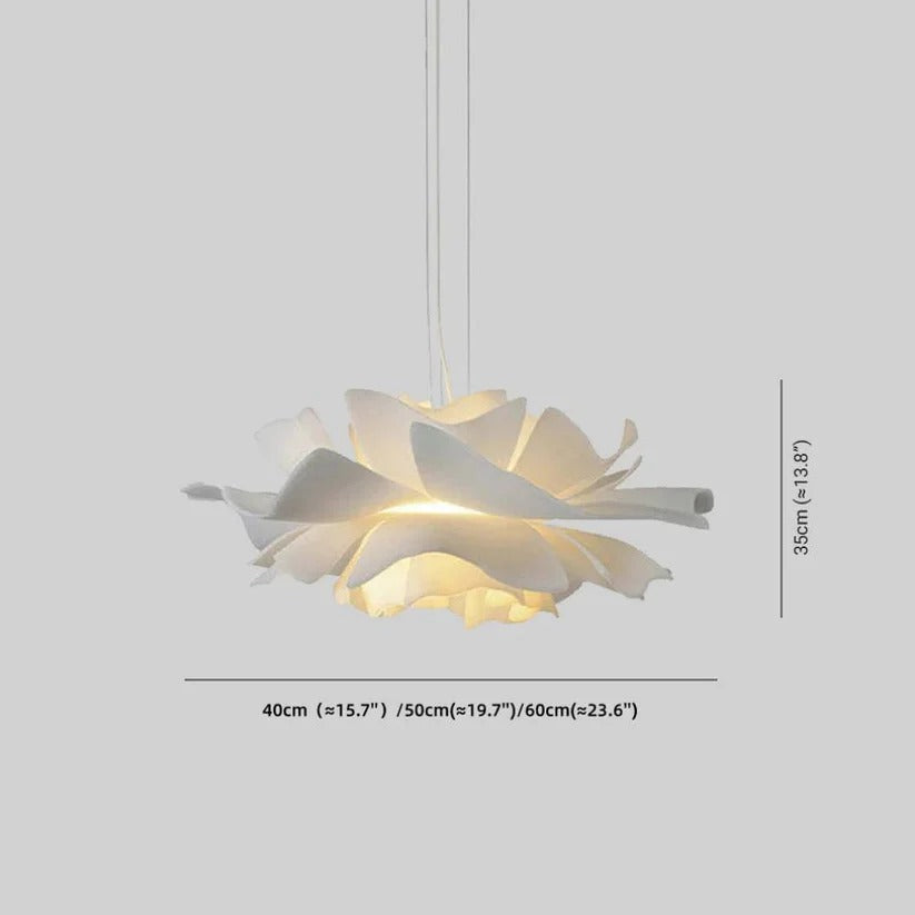 Adjustable Dimmable Flower Pendant Ceiling Light - Elegant Lighting Fixture for Living Room & Bedroom Decor