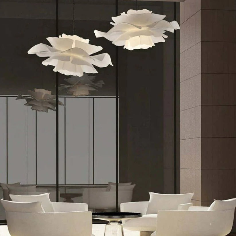 Adjustable Dimmable Flower Pendant Ceiling Light - Elegant Lighting Fixture for Living Room & Bedroom Decor