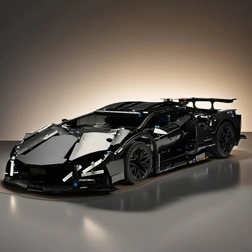 1288-Piece Supercar Building Block Model Set for Adults & Teens - Ultimate DIY Construction Kit for Car Enthusiasts