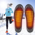 USB Rechargeable Heated Insoles - Ultimate Warmth & Comfort for Cold Weather Footwear