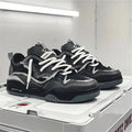 Men's Chunky Casual Sneakers with Thick Sole - Comfortable Everyday Footwear for Style and Support