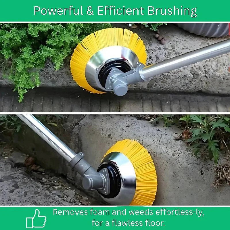 Premium Flexible Nylon Weed Cutter Attachment for Precision Lawn Edging & Surface Care - Ideal for Trimming and Landscaping
