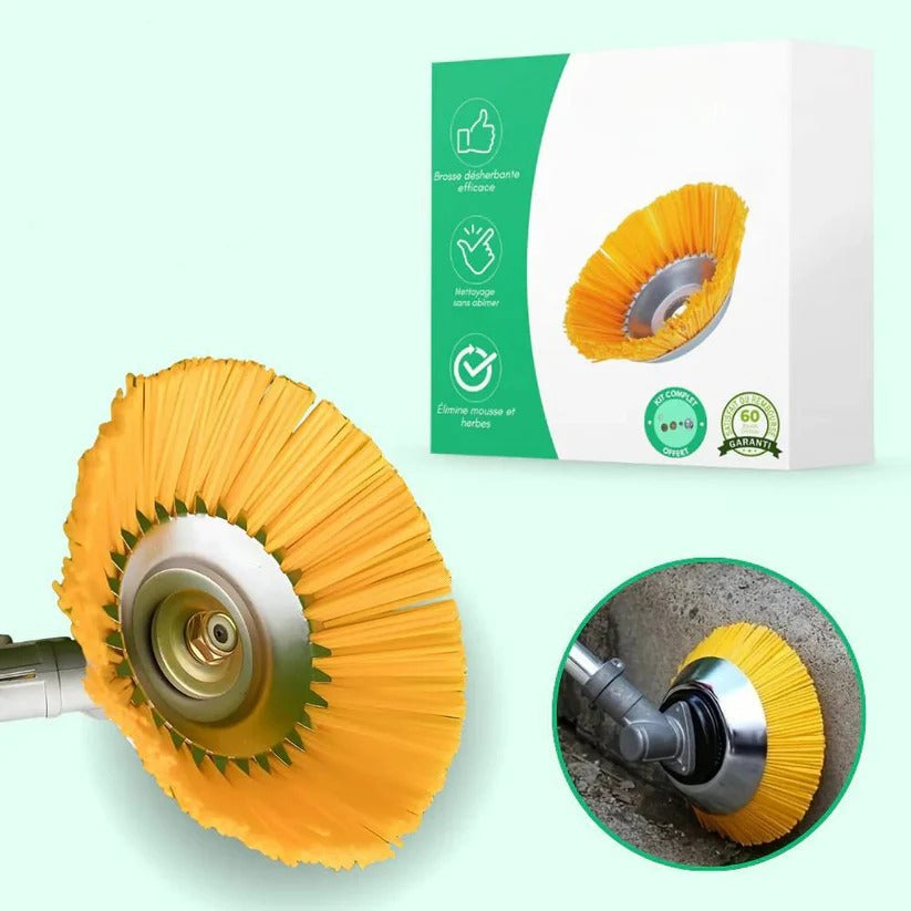 Premium Flexible Nylon Weed Cutter Attachment for Precision Lawn Edging & Surface Care - Ideal for Trimming and Landscaping