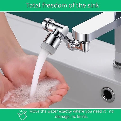 1440° Rotating Faucet Aerator with Built-In Water-Saving Filter - Efficient Water Flow & Easy Installation