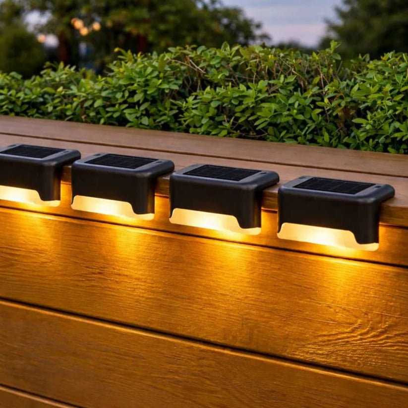 Waterproof Solar LED Outdoor Lights with Dusk to Dawn Sensor - Energy-Efficient, Automatic Lighting for Patios, Gardens, and Pathways