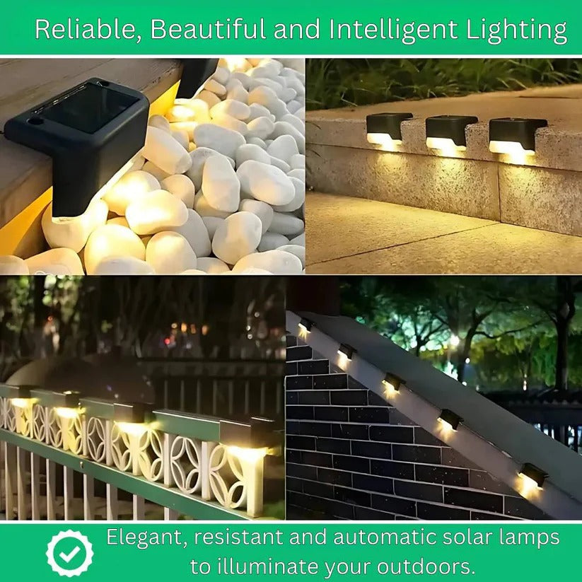 Waterproof Solar LED Outdoor Lights with Dusk to Dawn Sensor - Energy-Efficient, Automatic Lighting for Patios, Gardens, and Pathways