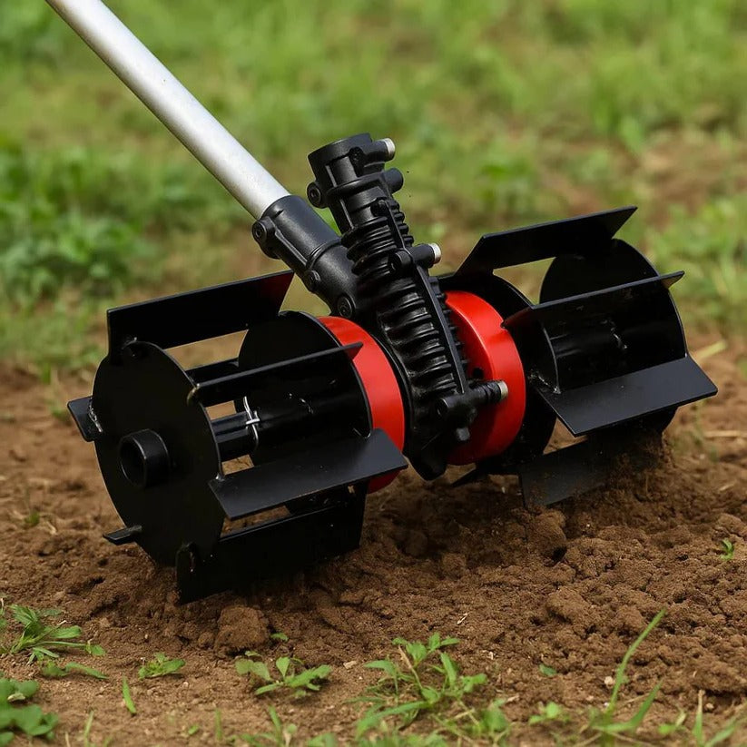 Effortless Rolling Weeding Wheel Tool - Garden Weed Removal & Maintenance Solution