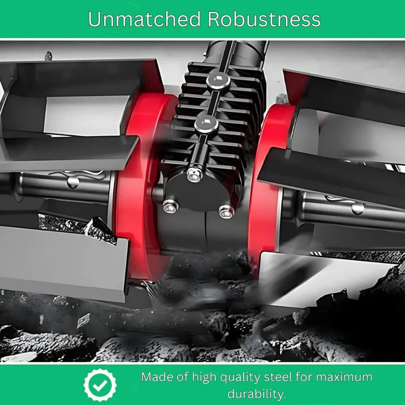 Effortless Rolling Weeding Wheel Tool - Garden Weed Removal & Maintenance Solution