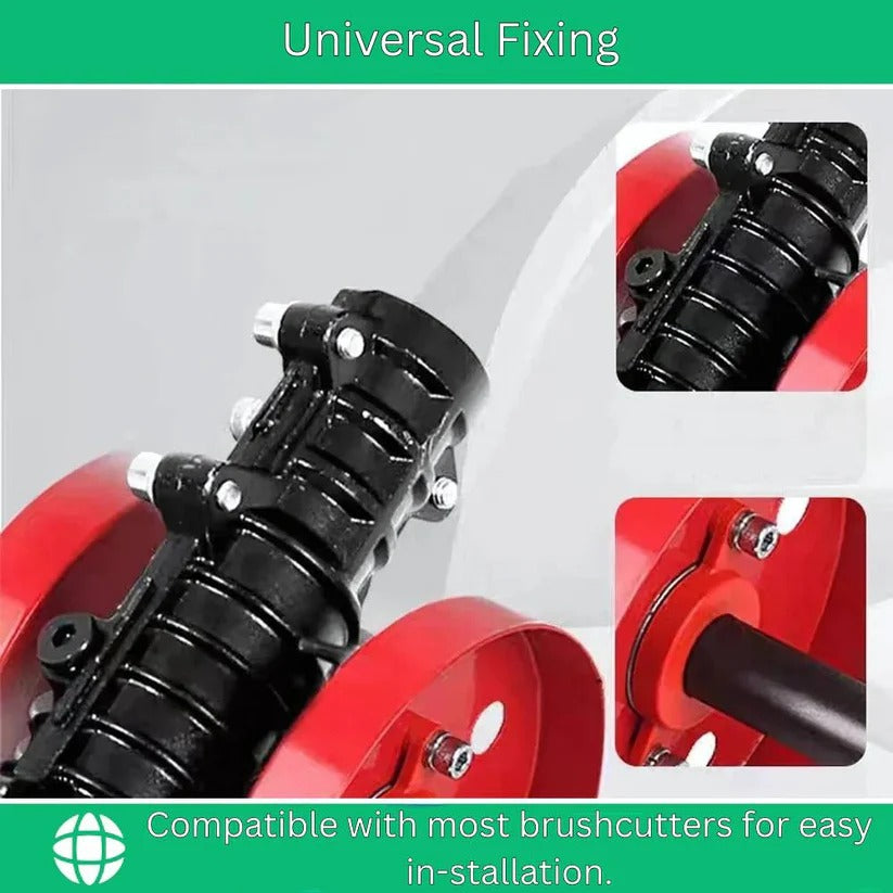 Effortless Rolling Weeding Wheel Tool - Garden Weed Removal & Maintenance Solution