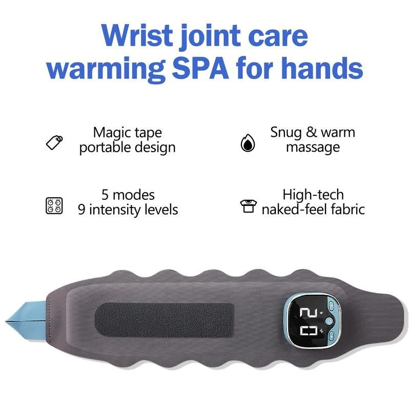 5-Mode Heated Electric Hand Massage Device with Adjustable Intensity - Ultimate Relaxation & Pain Relief
