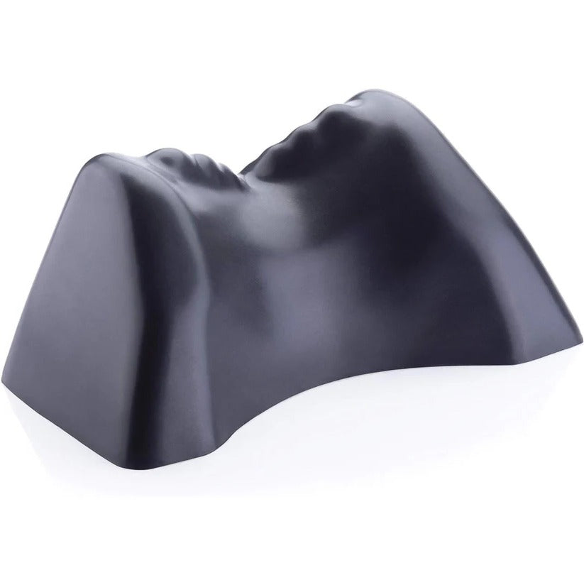 Ergonomic Contoured Memory Foam Cervical Neck Pillow with Removable & Washable Cover for Ultimate Neck Support
