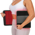 Dual Wavelength Infrared Red Light Therapy Wrap Pad - 660nm & 850nm LED for Pain Relief & Muscle Recovery