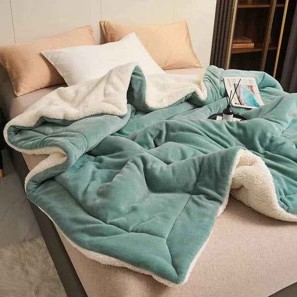 Ultra-Soft Plush Fleece Throw Blanket - Cozy Blanket for Couch & Bed - Perfect for Home Decor & Warmth