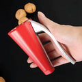 Premium Zinc Alloy Lever Nutcracker for Walnuts, Almonds & Hazelnuts - Ergonomic Easy Grip Handle