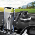 360° Rotating Car Phone Holder with Strong Suction Cup Base - Universal Compatibility & Adjustable Viewing Angle