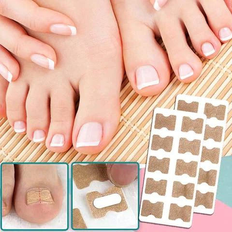 Curved Nail Adhesive Support Strips - Daily Nail Care Solution for Stronger, Healthier Nails