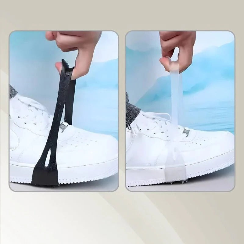 Winter Walking Slip-Resistant Ice Traction Cleats with Durable Steel Spikes for Maximum Grip