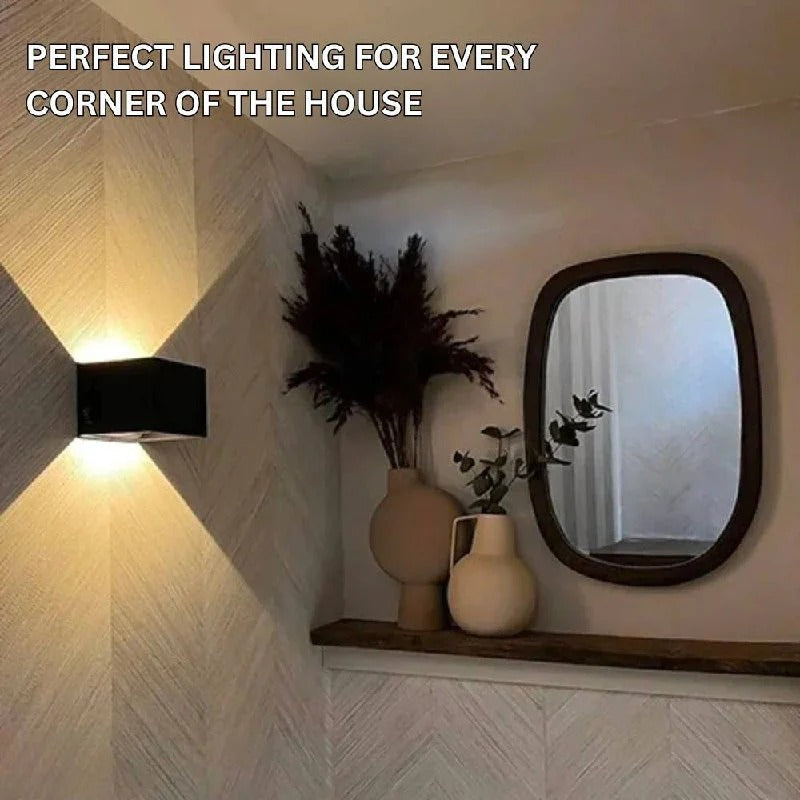 Luxury Rechargeable Wireless Wall Sconce - Elegant Ambient Lighting for Any Space