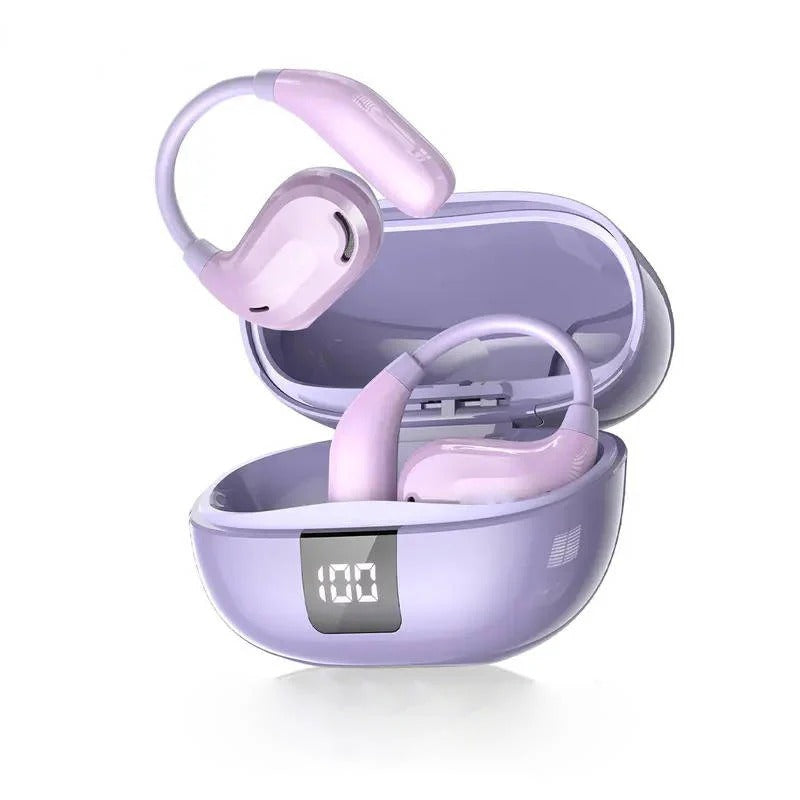 Bluetooth Translation Earbuds with Multi-Language Support & Charging Case - Real-Time Language Translation for Travel & Communication