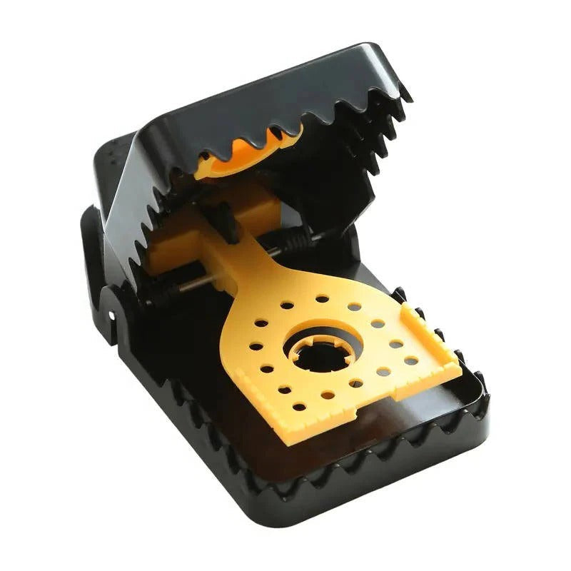 4-Pack Reusable Snap Mouse Traps with No-Touch Release Mechanism - Safe & Easy Pest Control