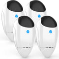 4-Pack Plug-In Ultrasonic Pest Control Devices for Home - Effective, Safe & Eco-Friendly Solution
