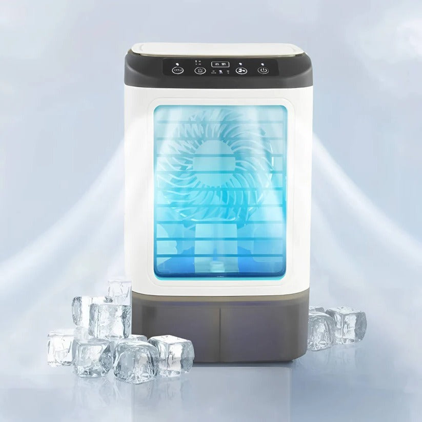 Portable Air Cooler Fan with 900ml Water Tank - 3 Adjustable Speed Settings for Efficient Cooling