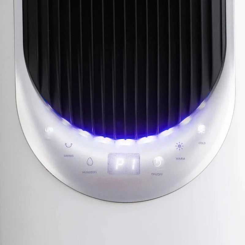 Portable Air Cooler Fan with Humidifier & Remote Control - Energy-Efficient, Compact Design for Home & Office Use