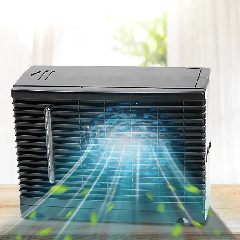 12V Portable Car Air Cooler - Low Power, Quiet Operation with Cold Water Tank for Ultimate Comfort