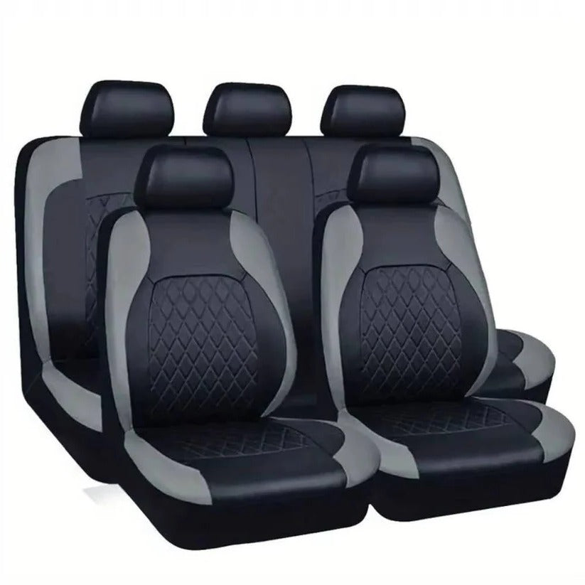 Premium Waterproof Car Seat Covers - 5-Seat Set for Cars, SUVs & Trucks | Durable, Easy to Clean, Universal Fit