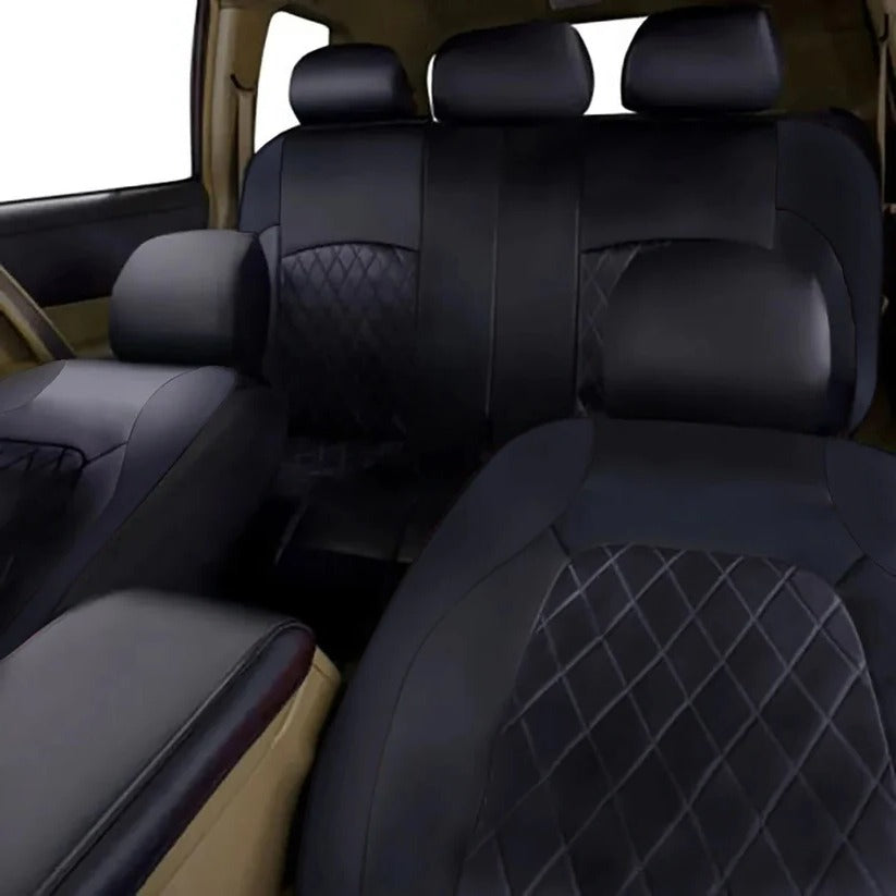 Premium Waterproof Car Seat Covers - 5-Seat Set for Cars, SUVs & Trucks | Durable, Easy to Clean, Universal Fit